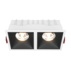 LED Луна за вграждане Alfa LED DL043-02-15W3K-SQ-WB Maytoni 2x15W 3000K | Osvetlenieto.bg