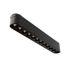 LED осветител за магнитна шина Radity Black TR082-1-12W3K-M-B Maytoni 12W 3000K | Osvetlenieto.bg