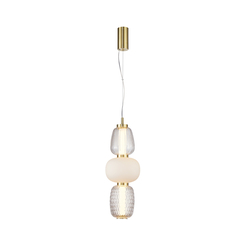 LED Пендел Eris PND-98374-28W-GD Italux 28W 3000K | Osvetlenieto.bg