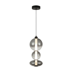 LED Пендел Sonte PND-24352V-24W-BK-SG Italux 24W 3000K | Osvetlenieto.bg