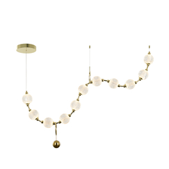 LED полилей Morano PND-93829-44W-3K-GD Italux 49W 3000K | Osvetlenieto.bg