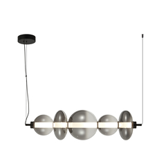 LED Полилей Sonte PND-24352-40W-BK-SG Italux 40W 3000K | Osvetlenieto.bg