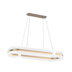 LED Полилей Sopla PND-63728-56W-3K-GD Italux 56W 3000K | Osvetlenieto.bg