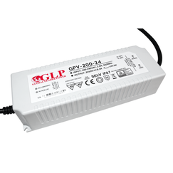 LED захранване 200W 24V GLP IP67 GPV-200-24 | Osvetlenieto.bg