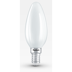 E14 6.5W 2700K Radium LED крушка Filament Матова 806lm B35 | Osvetlenieto.bg