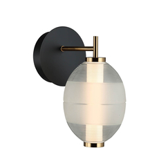 LED Аплик Rinot WL-45372-1-WH-CL Italux 8W 3000K | Osvetlenieto.bg