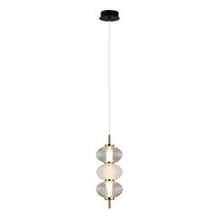 LED Пендел Testa PND-84938-3-BK Italux 12W 3000K | Osvetlenieto.bg