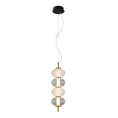 LED Пендел Testa PND-84938-4V-BK Italux 16W 3000K | Osvetlenieto.bg