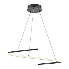 LED Полилей Curve MOD242PL-L33BK Maytoni 31W 3000K-4000K | Osvetlenieto.bg