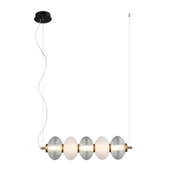 LED Полилей Testa PND-84938-4-BK Italux 19W 3000K | Osvetlenieto.bg