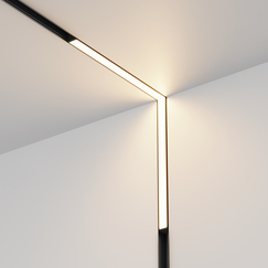 LED Вертикален осветител магнитна шина Exility Basis Angle TR102-24W3K-B-1 Maytoni 24W 3000K | Osvetlenieto.bg