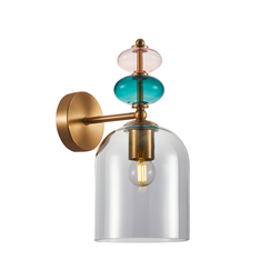 Аплик Busco WL-30263-1B-BRO-SG Italux 1xE27 | Osvetlenieto.bg