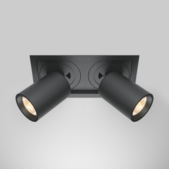 LED Двоен спот за вграждане Hidden DL095-02-10W3K-B Maytoi 20W 3000K | Osvetlenieto.bg