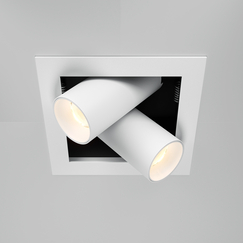 LED Луна за вграждане Magnum Maytoni бяла DL094-02-7W3K-W 14W 3000K | Osvetlenieto.bg