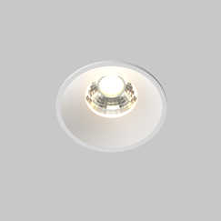 LED Луна за вграждане Round DL058-7W3K-W Maytoni 7W 3000K | Osvetlenieto.bg