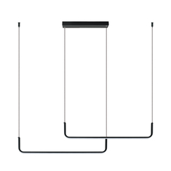 LED Полилей Zambelis 22010 PENDANT LED LIGHT 40W 3000K ALUMINIUM-SILICONE BLACK MATT | Osvetlenieto.bg