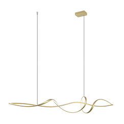 LED Полилей Zambelis 23108 PENDAN LED LIGHT 27W 3000K ALUMINIUM GOLD | Osvetlenieto.bg