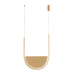 LED Полилей Zambelis 23165 PENDANT LED LIGHT 28W 3000K,4000K GOLD-CHAMPAGNE | Osvetlenieto.bg