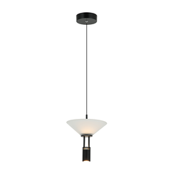 LED Полилей Zambelis 23198 PENDANT LED LIGHT 10W 3000K ALUMINIUM BLACK | Osvetlenieto.bg