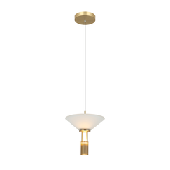 LED Полилей Zambelis 23199 PENDANT LED LIGHT 10W 3000K ALUMINIUM GOLD | Osvetlenieto.bg