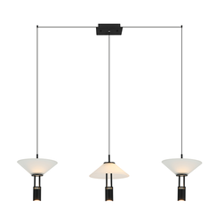 LED Полилей Zambelis 23202 LINE LED LIGHT 28W 3000K ALUMINIUM BLACK | Osvetlenieto.bg