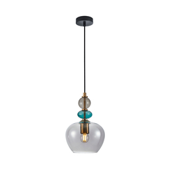 Пендел Busco PND-30263-1A-BRO-SG Italux 1xE27 | Osvetlenieto.bg