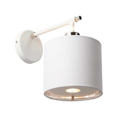 Аплик Balance 1xE27 White Polished Nickel Elstead Lighting BALANCE1-WPN | Osvetlenieto.bg