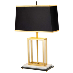 Настолна лампа Atlas 1xE27 Brushed Brass Elstead Lighting ATLAS-TL | Osvetlenieto.bg