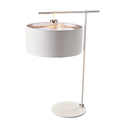 Настолна лампа Balance 1xE27 White Polished Nickel Elstead Lighting BALANCE-TL-WPN | Osvetlenieto.bg