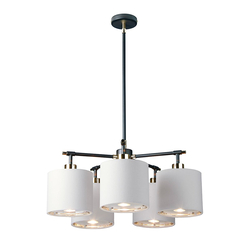 Полилей Balance 5xE27 Black Polished Nickel Elstead Lighting BALANCE5-BKPN | Osvetlenieto.bg