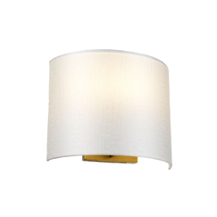 Аплик Cooper 1xE27 Medium Curved Back Plate Aged Brass Designer's Lightbox DL-COOPER-M-IV-AB | Osvetlenieto.bg
