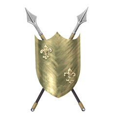Аплик Crusader 2xGU10 Burnished Bronze Elstead Lighting CRUSADER-W-L | Osvetlenieto.bg