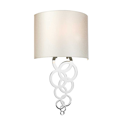 Аплик Curtis Medium 1xE27 Polished Chrome Elstead Lighting CURTIS-MEDIUM-PC | Osvetlenieto.bg