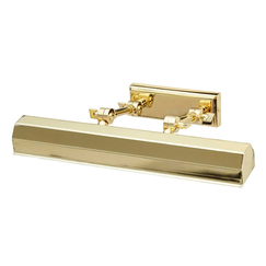Аплик за картина Chawton 2xE14 Medium Picture Polished Brass Elstead Lighting CHAWTON-PLM-PB | Osvetlenieto.bg