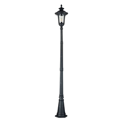 Градински стълб Chicago 1xE27 Single Head Textured Black Elstead Lighting CC5-M-BK | Osvetlenieto.bg