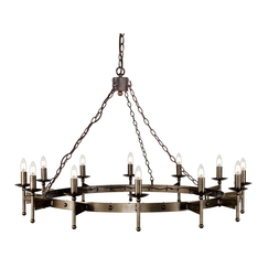 Полилей Cromwell 12xE14 Old Bronze Elstead Lighting CW12-OLD-BRZ | Osvetlenieto.bg
