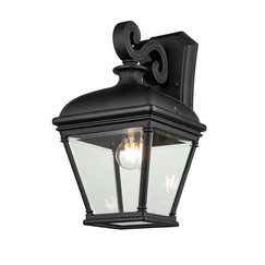 Външен аплик Bayview 1xE27 Large Black Elstead Lighting BAYVIEW-2L-BK | Osvetlenieto.bg