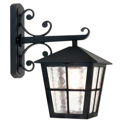 Външен аплик Canterbury 1xE27 Down Black Elstead Lighting BL52M-BLACK | Osvetlenieto.bg