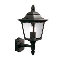 Външен аплик Chapel 1xE27 Mini Up Black Elstead Lighting CPM1-BLACK | Osvetlenieto.bg