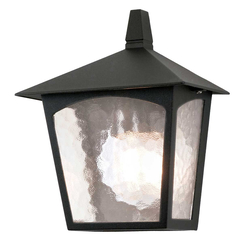 Външен аплик York 1xE27 Lantern Black Elstead Lighting BL15-BLACK | Osvetlenieto.bg