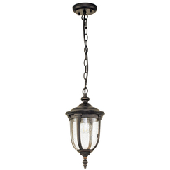 Външна висяща лампа Cleveland 1xE27 Small Weathered Bronze Elstead Lighting CL8-S | Osvetlenieto.bg
