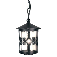 Външна висяща лампа Hereford 1xE27 Black Elstead Lighting BL13B-BLACK | Osvetlenieto.bg