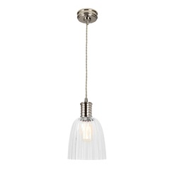 Пендел Douille 1xE27 Polished Nickel Elstead Lighting DOUILLE-P-PN | Osvetlenieto.bg