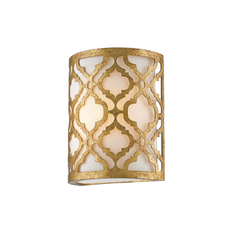Аплик Arabella 1xE27 Gilded Nola Distressed Gold Ivory Shade Gilded Nola GN-ARABELLA1 | Osvetlenieto.bg