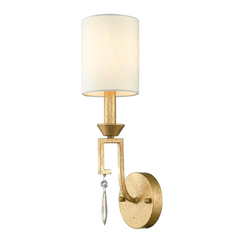 Аплик Lemuria 1xE14 Gilded Nola Distressed Gold Ivory Shade Gilded Nola GN-LEMURIA1 | Osvetlenieto.bg