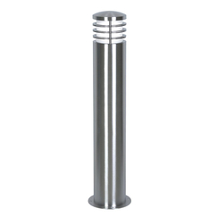 Градински стълб Sandbanks 1xE27 Stainless Steel Garden Zone GZ-SANDBANKS-B | Osvetlenieto.bg