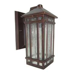 Външен аплик Chedworth 1xE27 Old Bronze Garden Zone GZH-CHW2 | Osvetlenieto.bg
