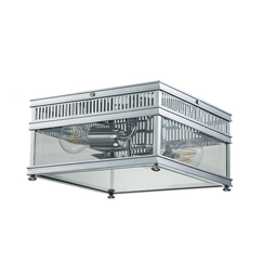 Плафон Holborn 2xE27 Polished Chrome Elstead Lighting HOLBORN-F-PC | Osvetlenieto.bg