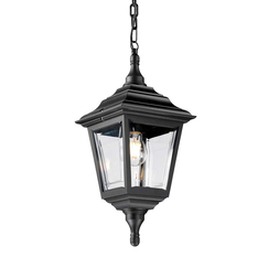 Външна висяща лампа Kerry 1xE27 Black Elstead Lighting KERRY-CHAIN | Osvetlenieto.bg