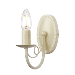 Аплик Minster 1xE14 Ivory Gold Patina Elstead Lighting MN1-IV-GOLD | Osvetlenieto.bg